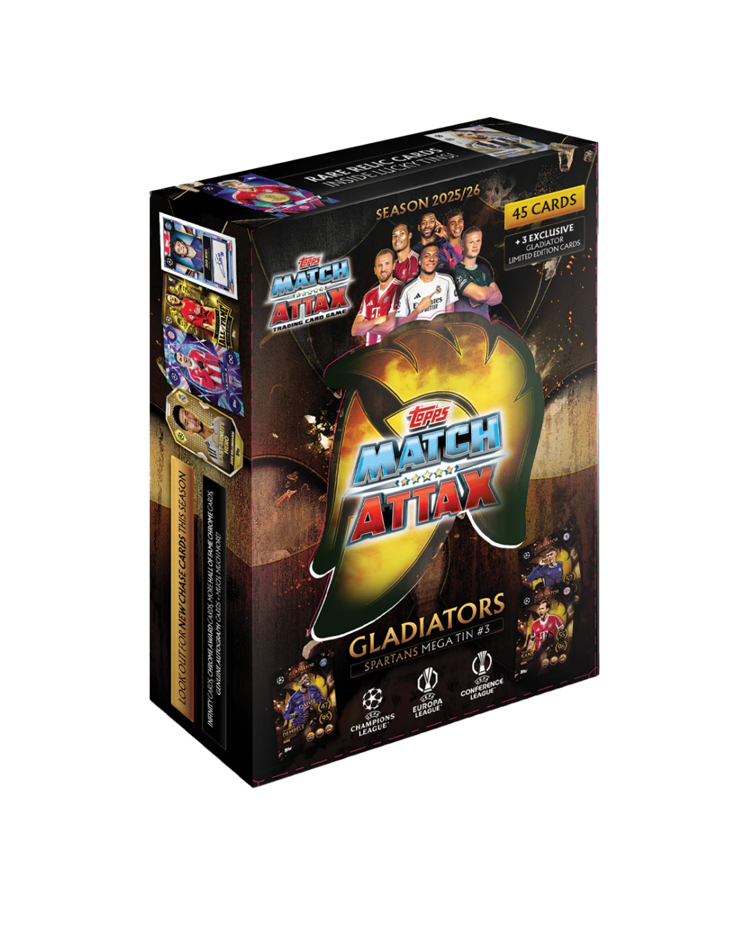 UCC Match Attax 2025/26 - Mega Tin - Spartans