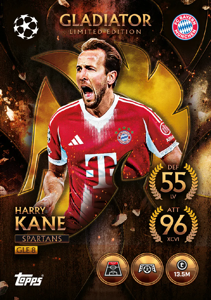 UCC Match Attax 2025/26 - Mega Tin - Spartans