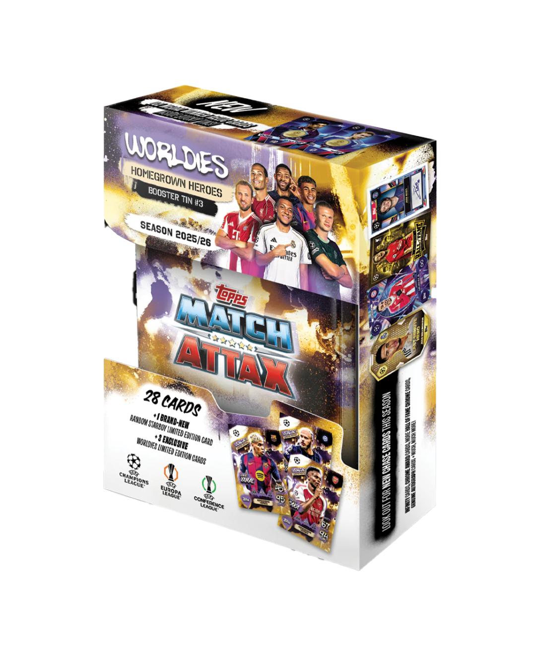 UCC Match Attax 2025/26 - Mini Tin - Homegrown Heroes