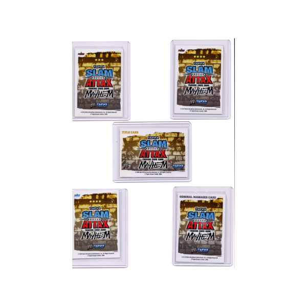 Slam Attax - Handpicked Cards (8 cards)