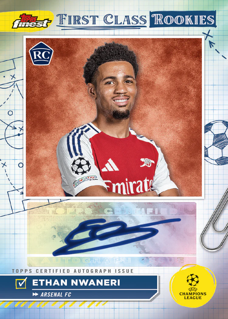 2024/25 Topps Finest UEFA Club Competitions - Hobby Box