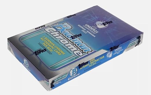 2023 Bowman Chrome Road To UEFA Under-21 European Championship Soccer Hobby Box