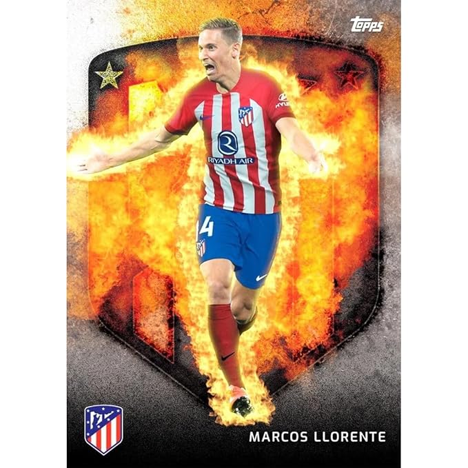 Topps Atlético De Madrid Card Game Official Team Set 23/24