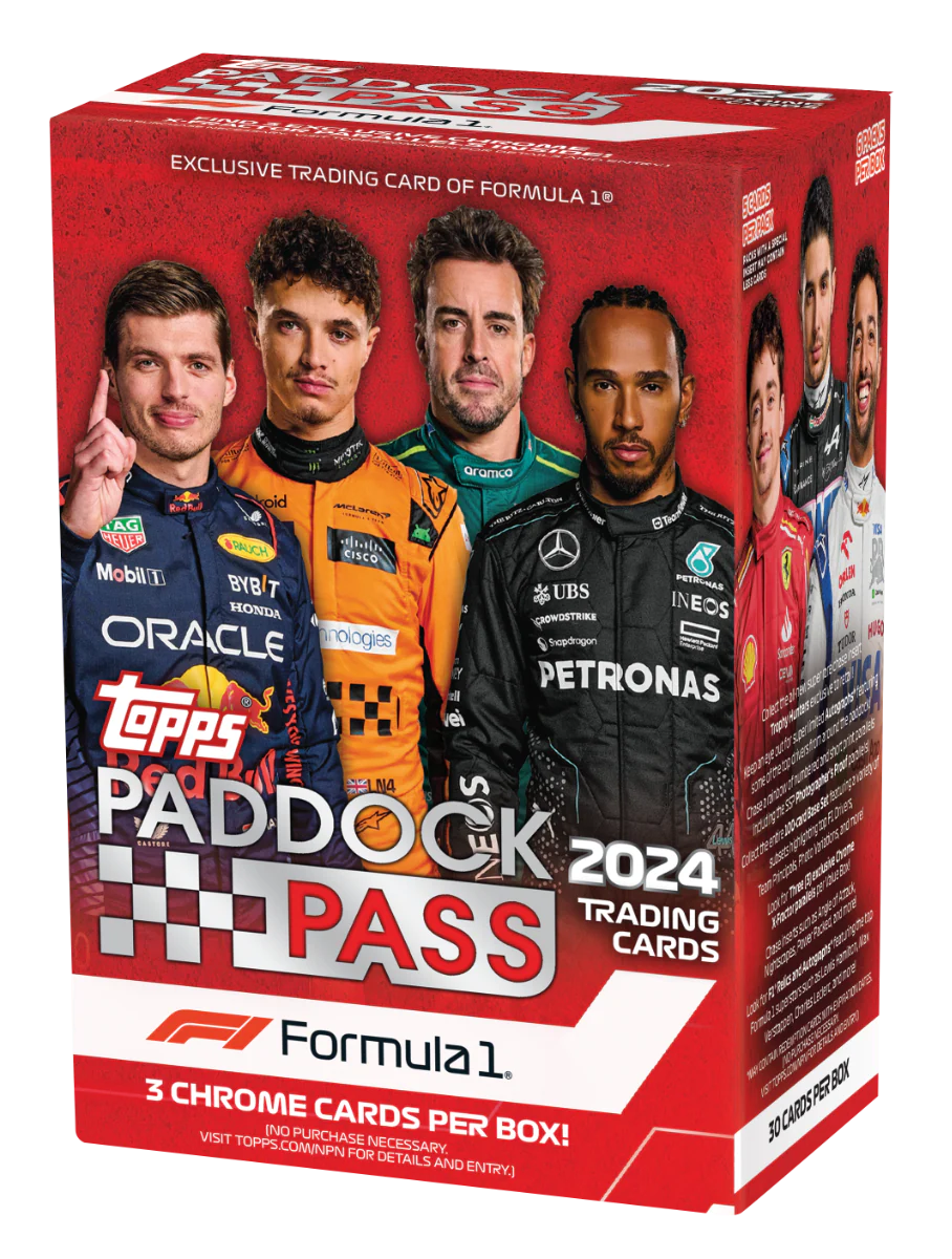 2024 Topps Paddock Pass Formula 1 - Value Box