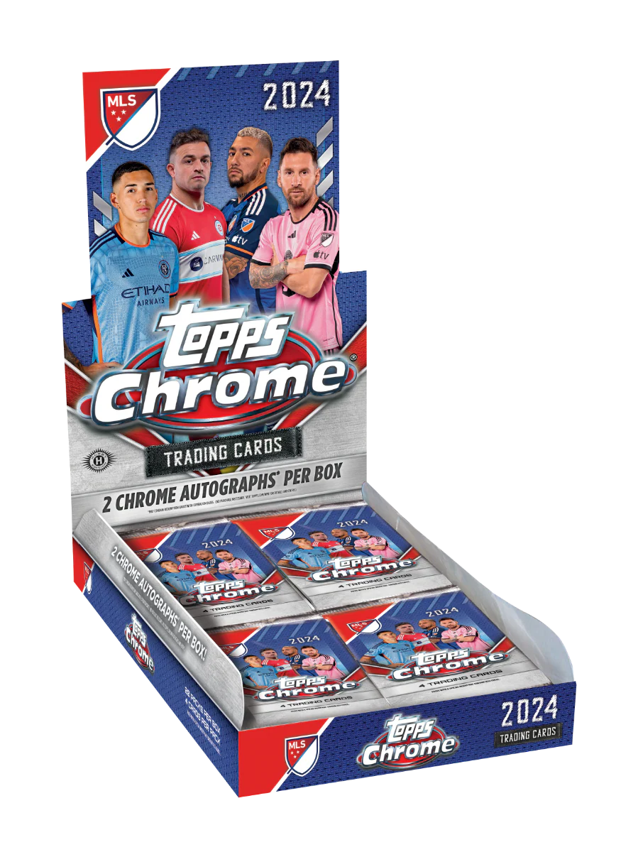 2024 Topps MLS Chrome® - Hobby Box
